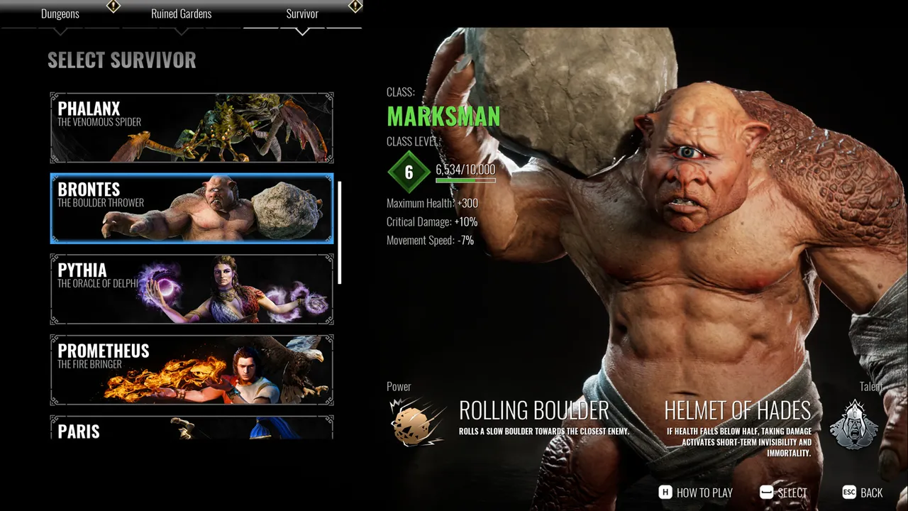 Achilles: Survivor screenshot