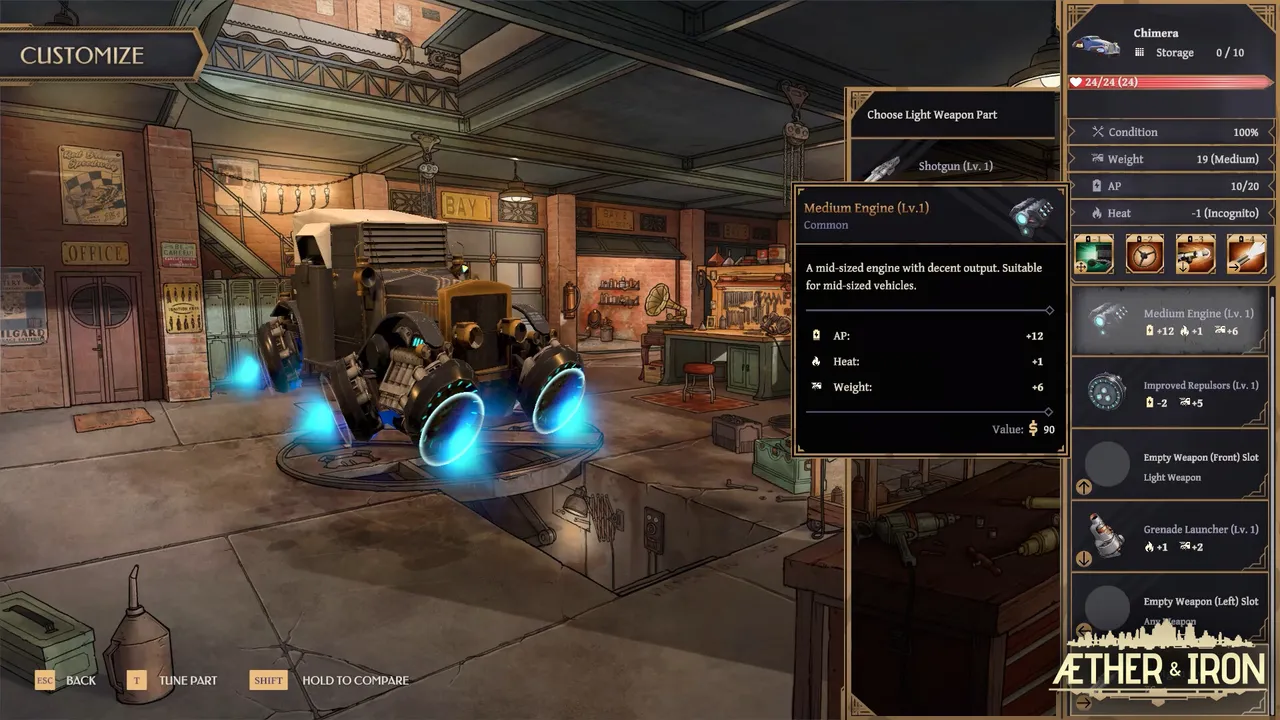 Aether & Iron screenshot