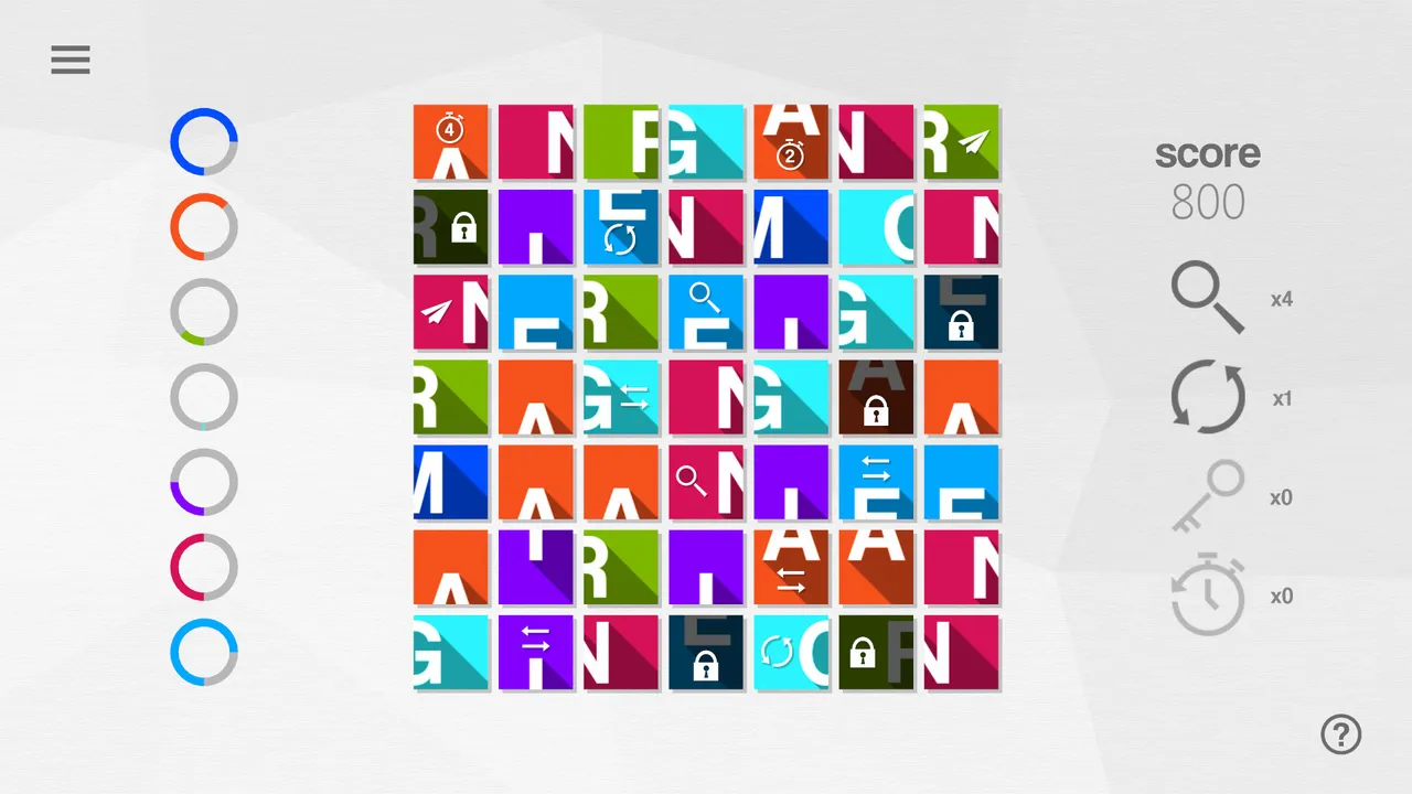 Anagrams screenshot