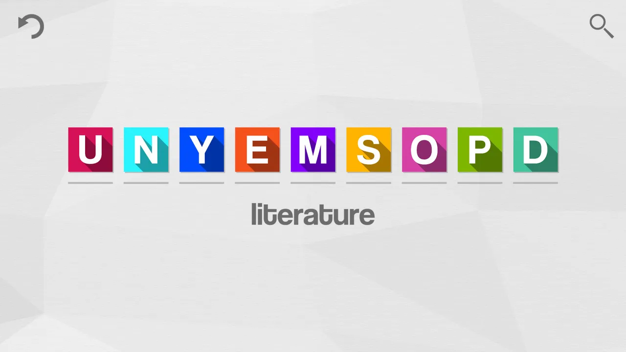 Anagrams screenshot