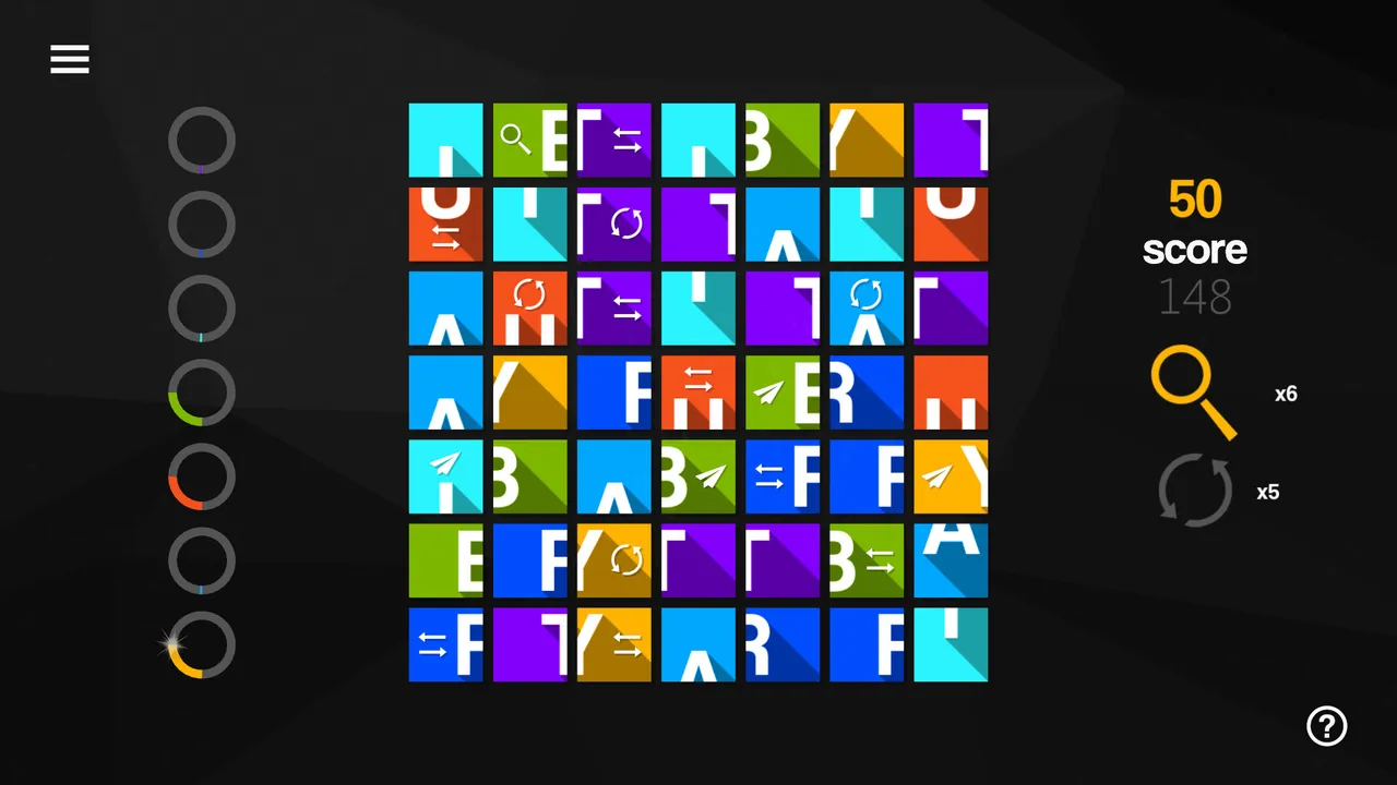 Anagrams screenshot