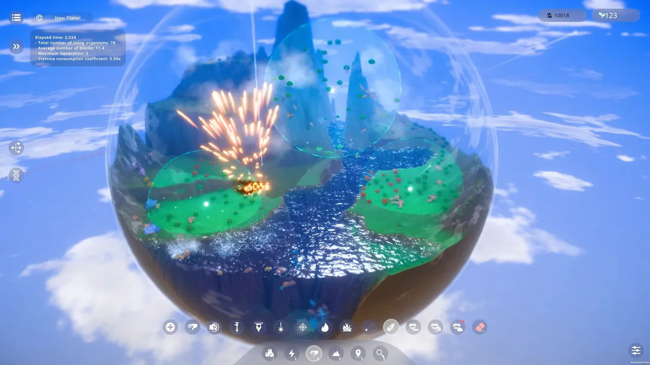 ANLIFE: Motion-Learning Life Evolution screenshot