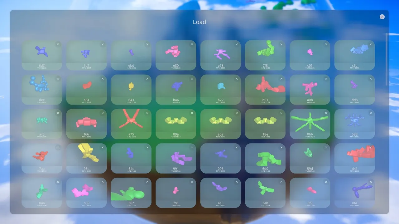 ANLIFE: Motion-Learning Life Evolution screenshot