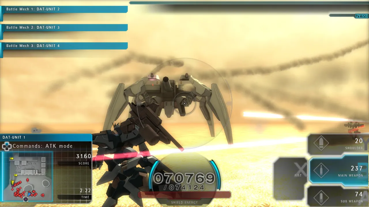 ASSAULT GUNNERS HD EDITION screenshot