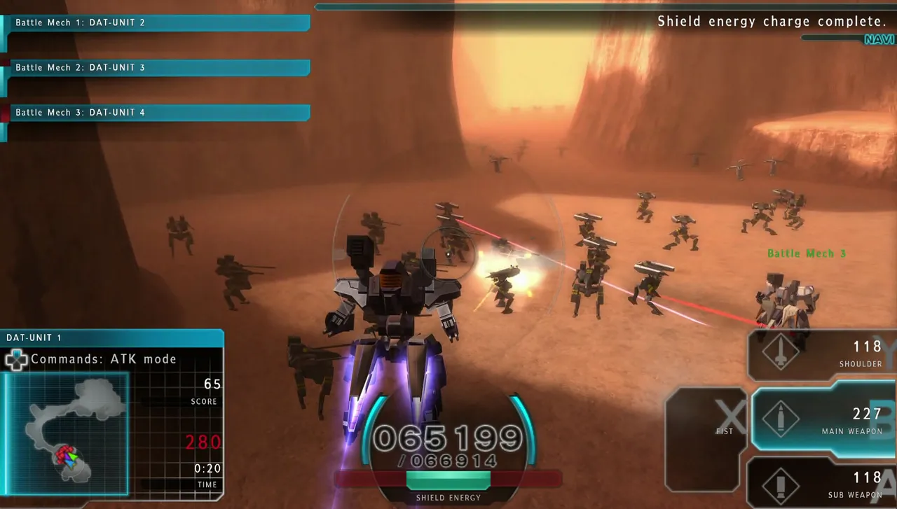 ASSAULT GUNNERS HD EDITION screenshot
