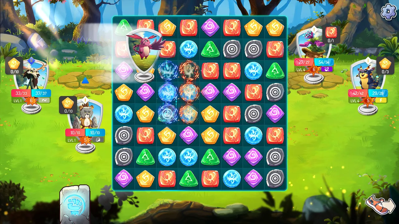 Beasties - Monster Trainer Puzzle RPG screenshot