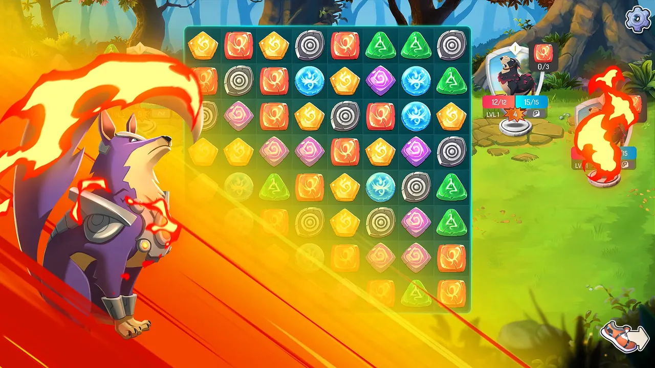 Beasties - Monster Trainer Puzzle RPG screenshot