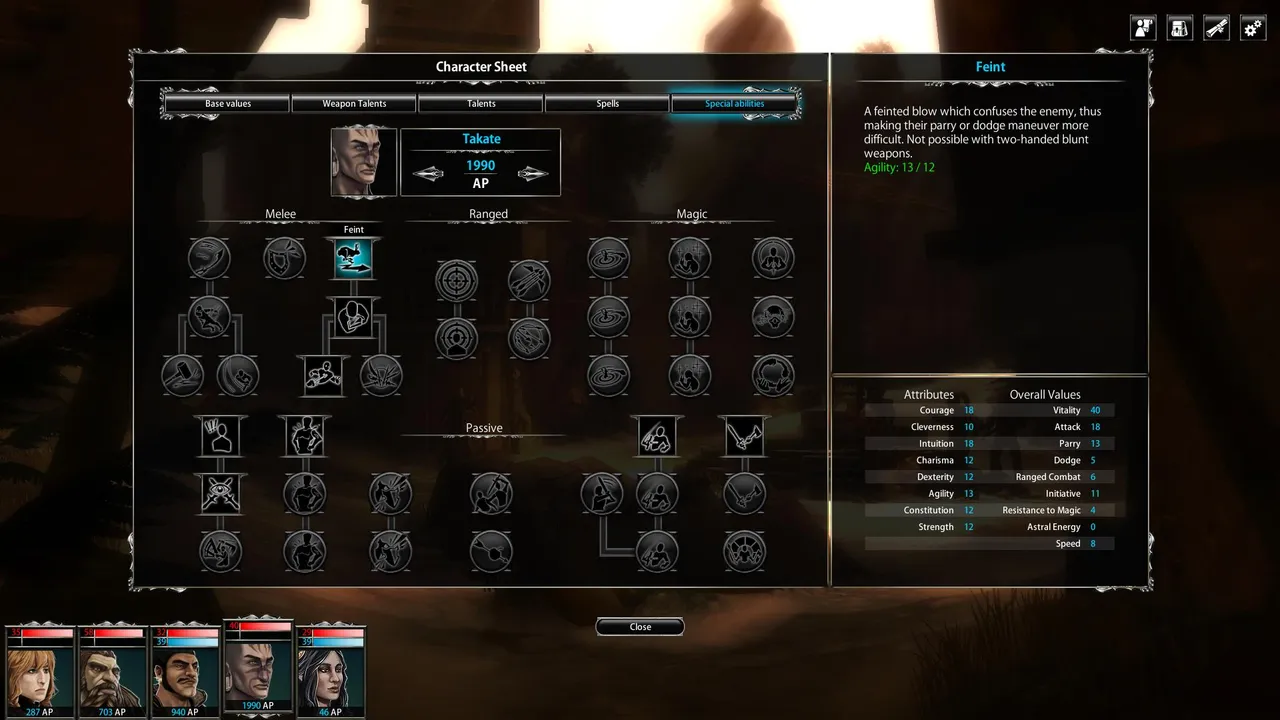 Blackguards screenshot