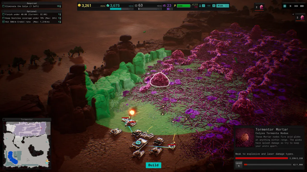 Calyx screenshot