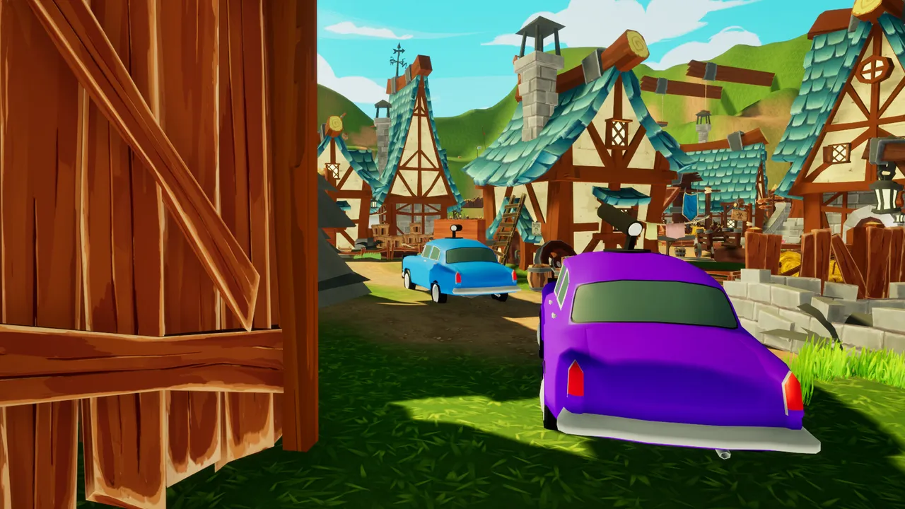 Car Parkour Together screenshot