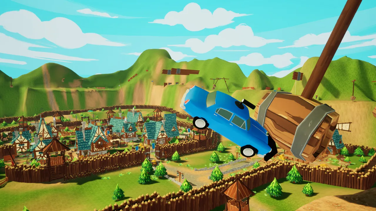 Car Parkour Together screenshot