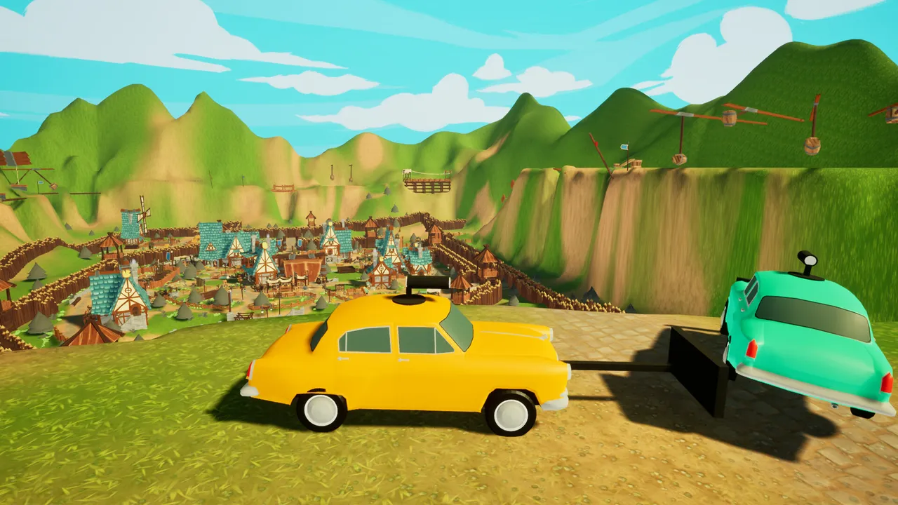 Car Parkour Together screenshot