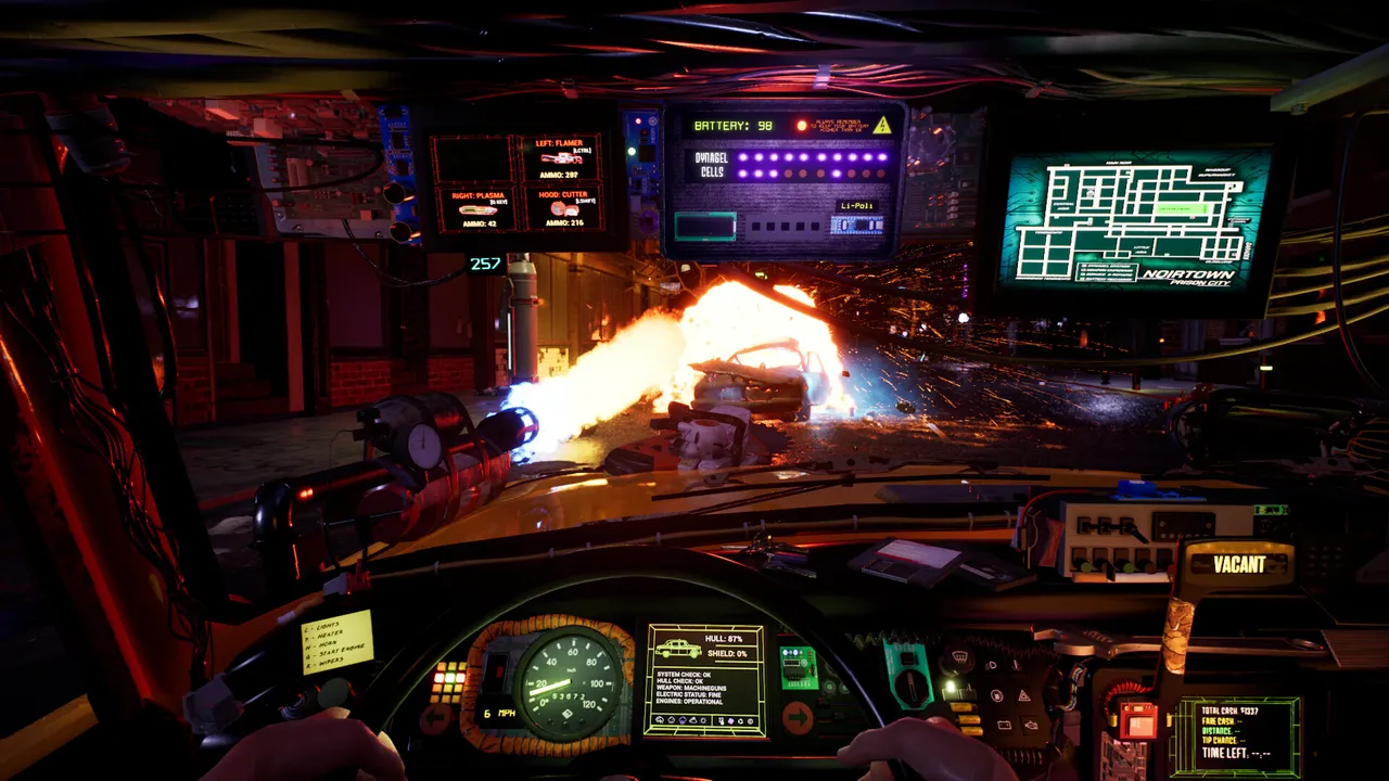 CyberTaxi: Lunatic Nights screenshot