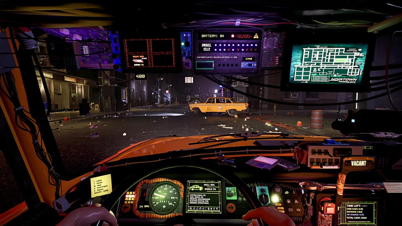 CyberTaxi: Lunatic Nights screenshot