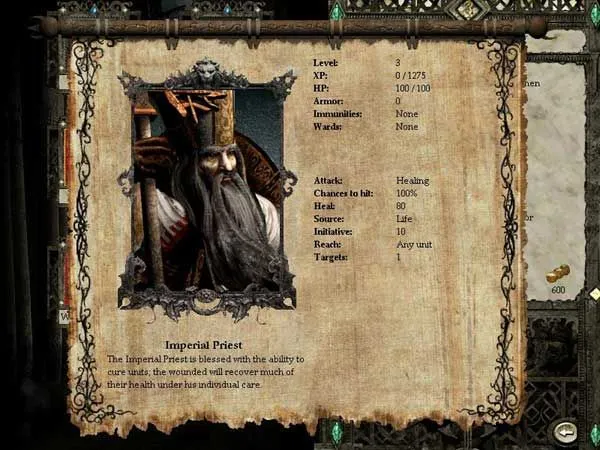 Disciples II: Rise of the Elves screenshot