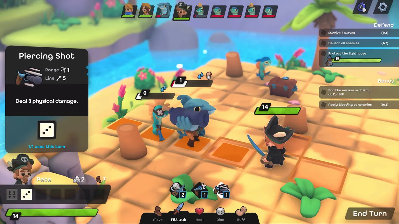 Dobbel Dungeon screenshot