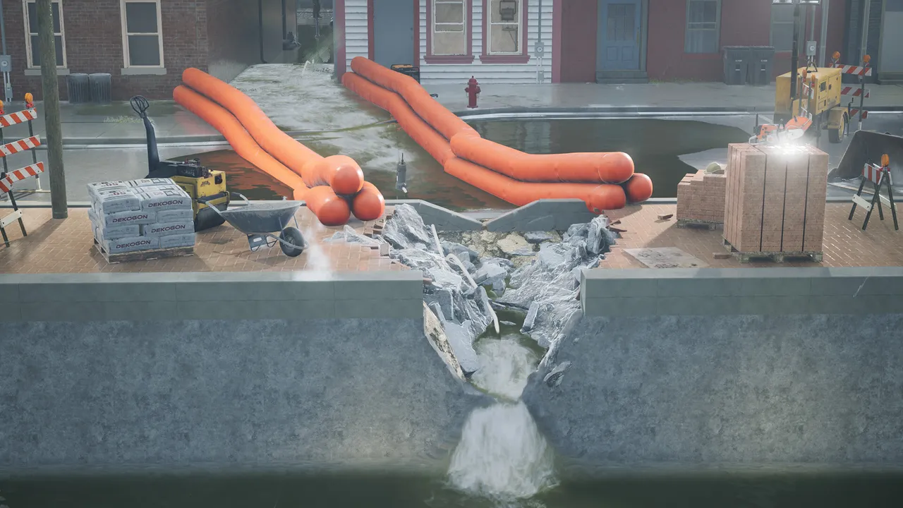 DrainSim screenshot