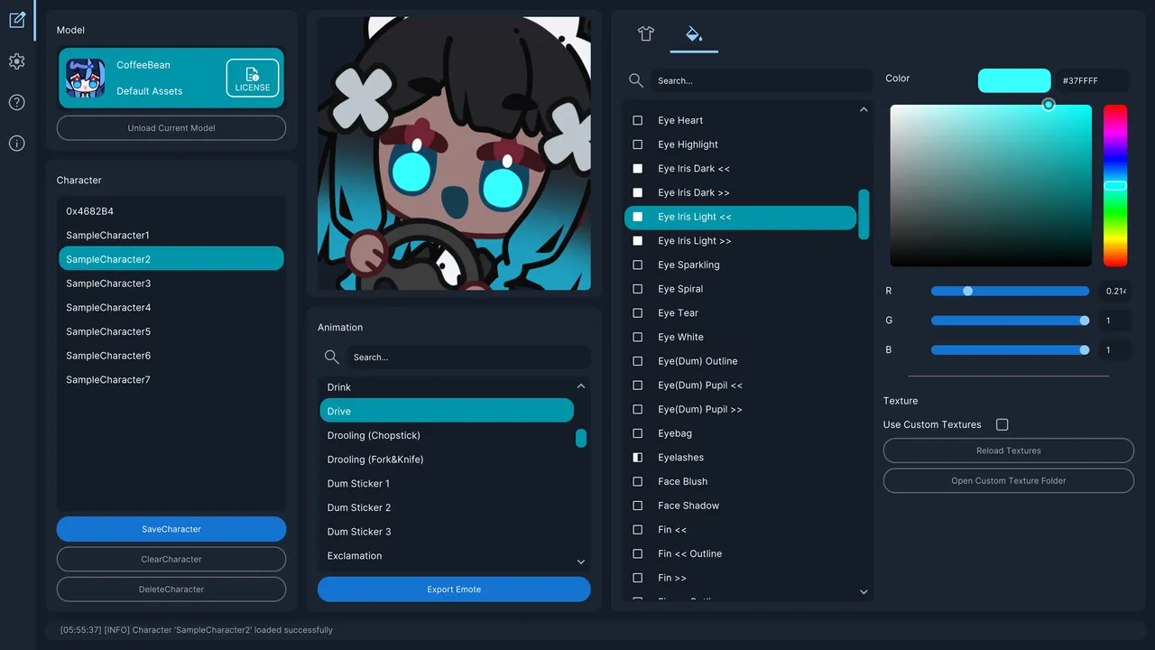 EmoteLab screenshot