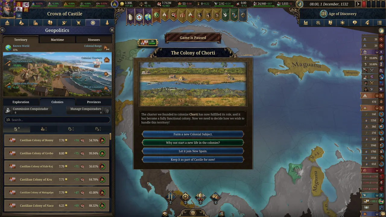 Europa Universalis V screenshot