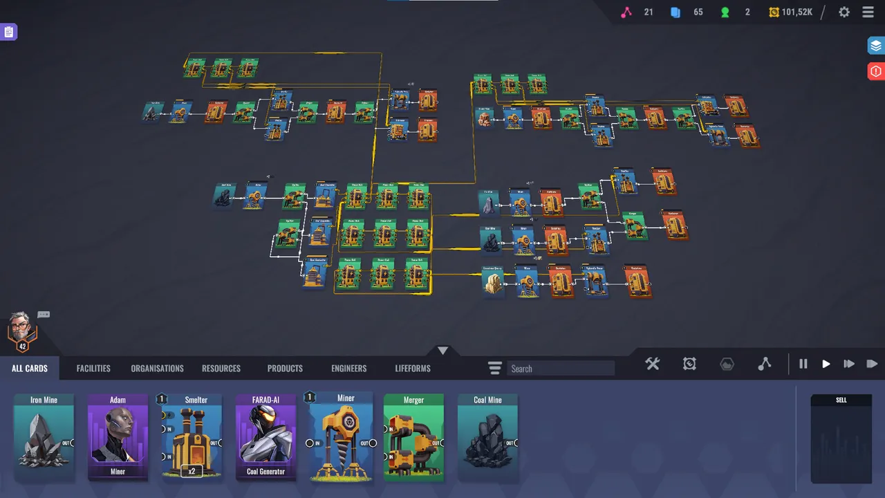 Factory Planner screenshot