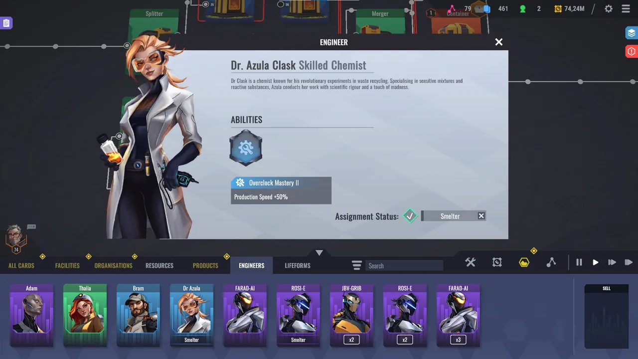 Factory Planner screenshot
