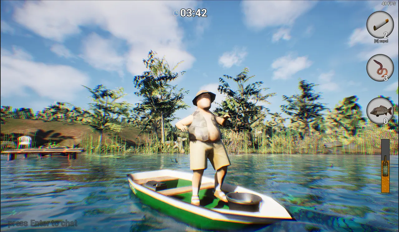 Fishing for Idiots: Single player screenshot