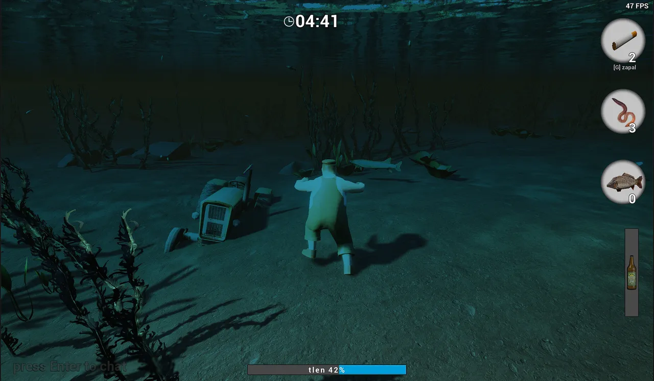 Fishing for Idiots: Single player screenshot