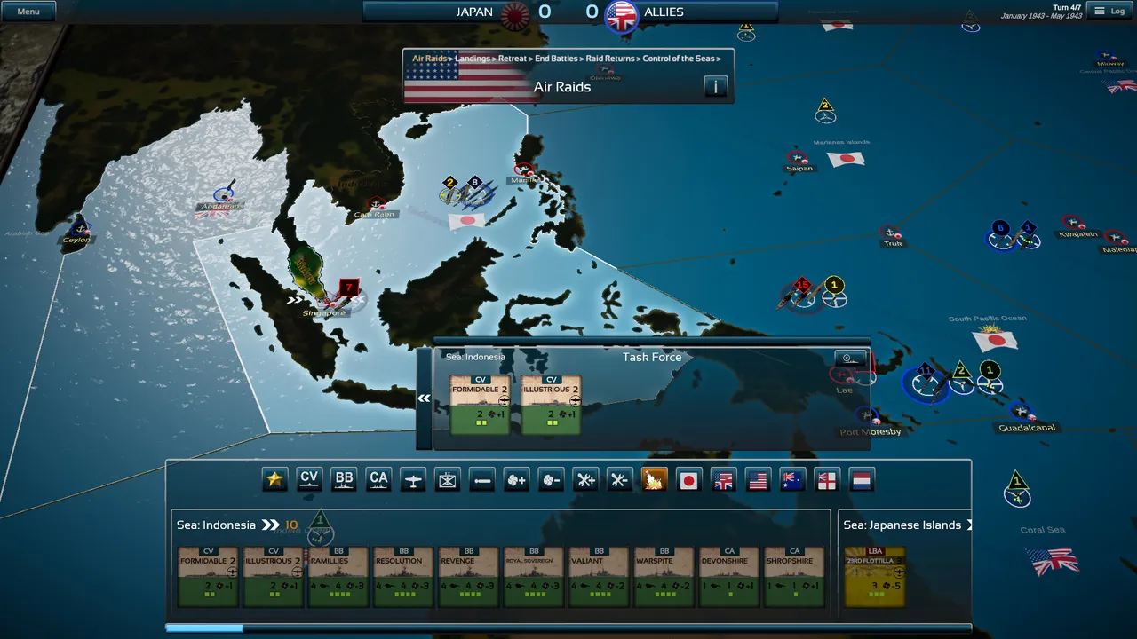 Fleet Commander: Pacific screenshot