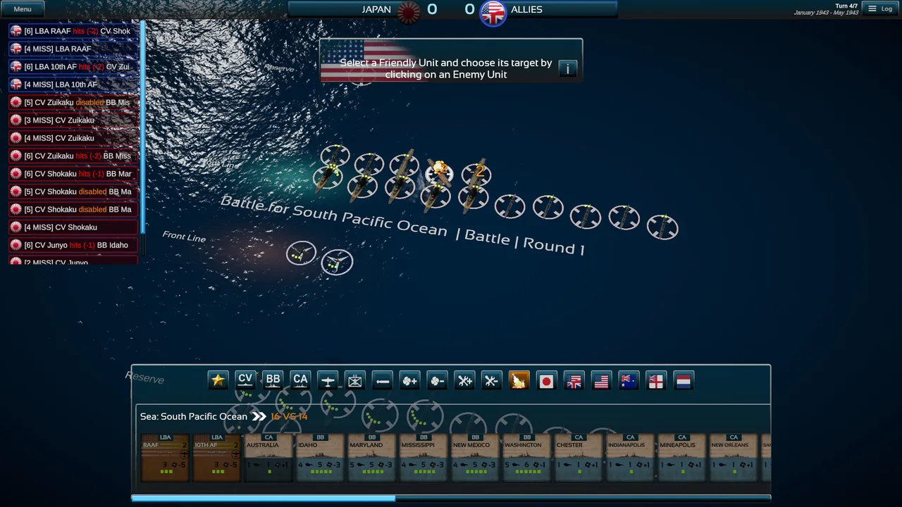 Fleet Commander: Pacific screenshot