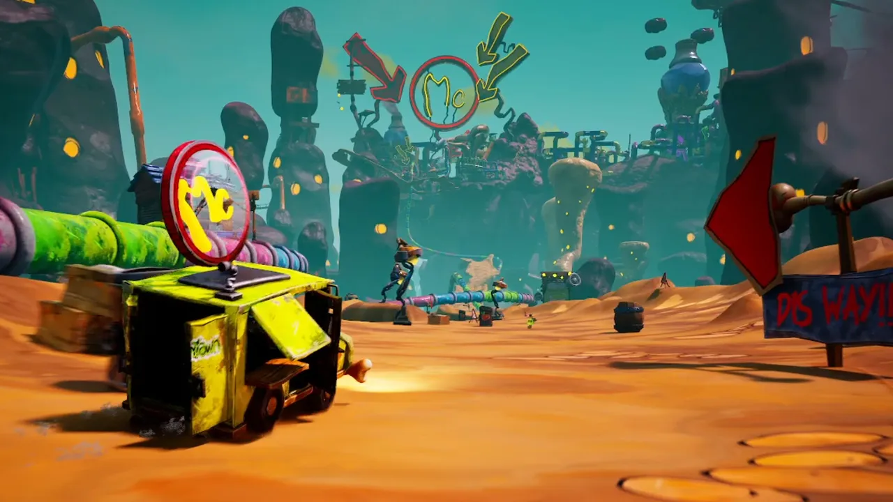 Goblintown: Really Hard Driving Game screenshot