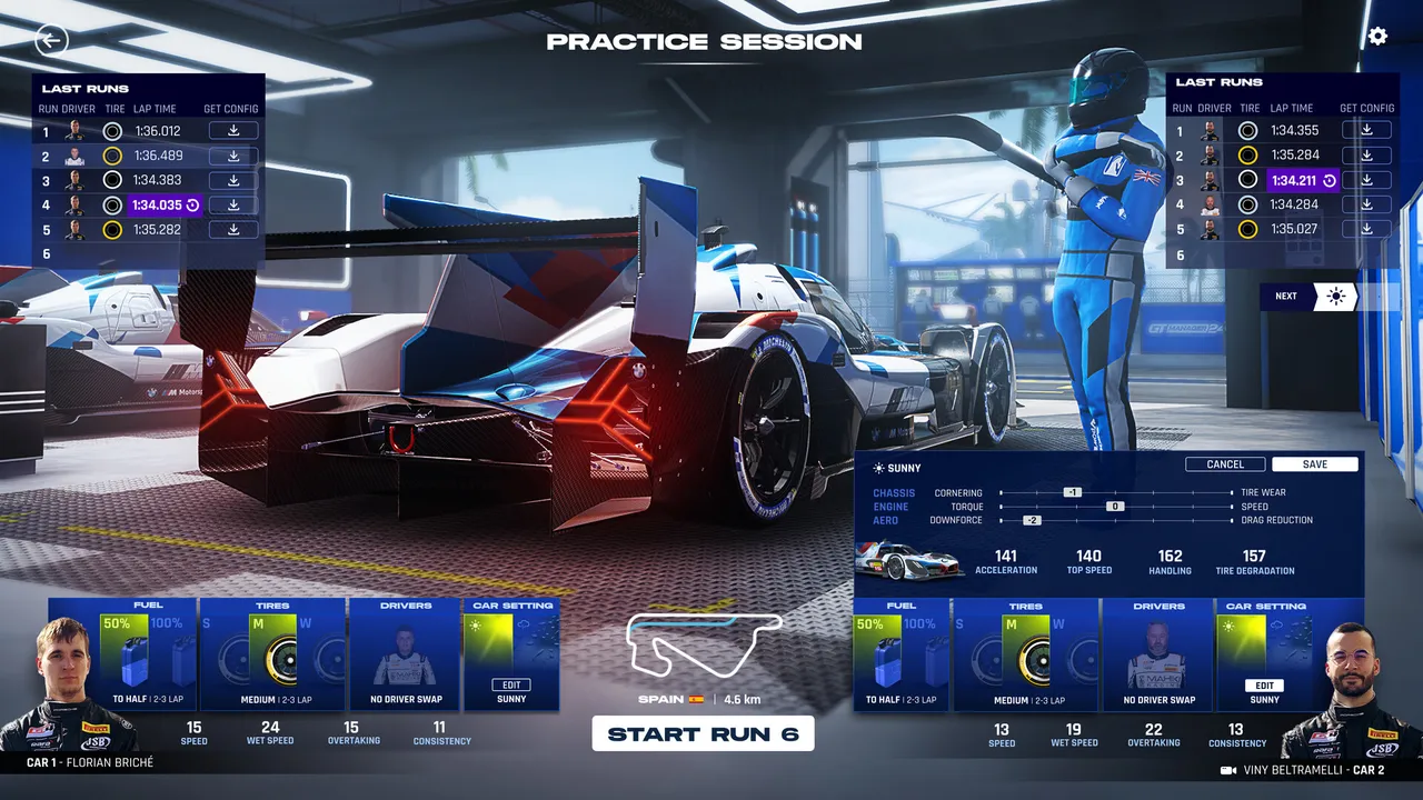 GT Manager screenshot