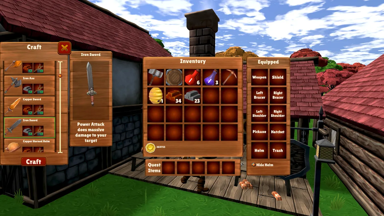 HammerHelm screenshot