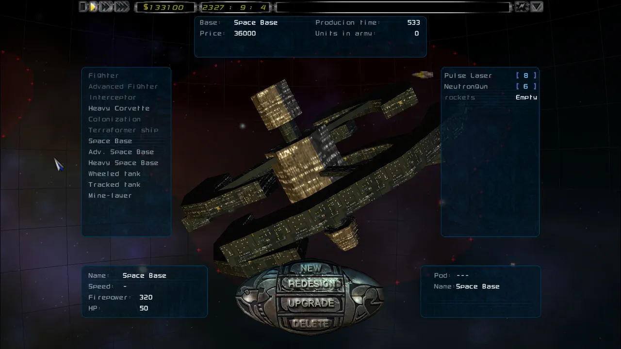Imperium Galactica II screenshot