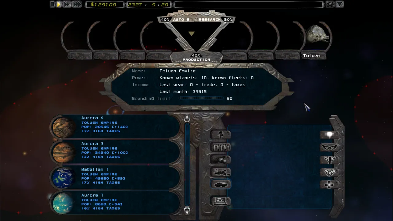 Imperium Galactica II screenshot