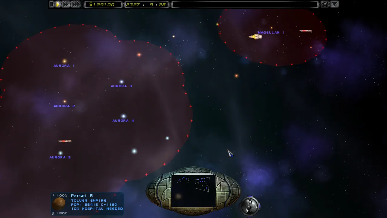 Imperium Galactica II screenshot