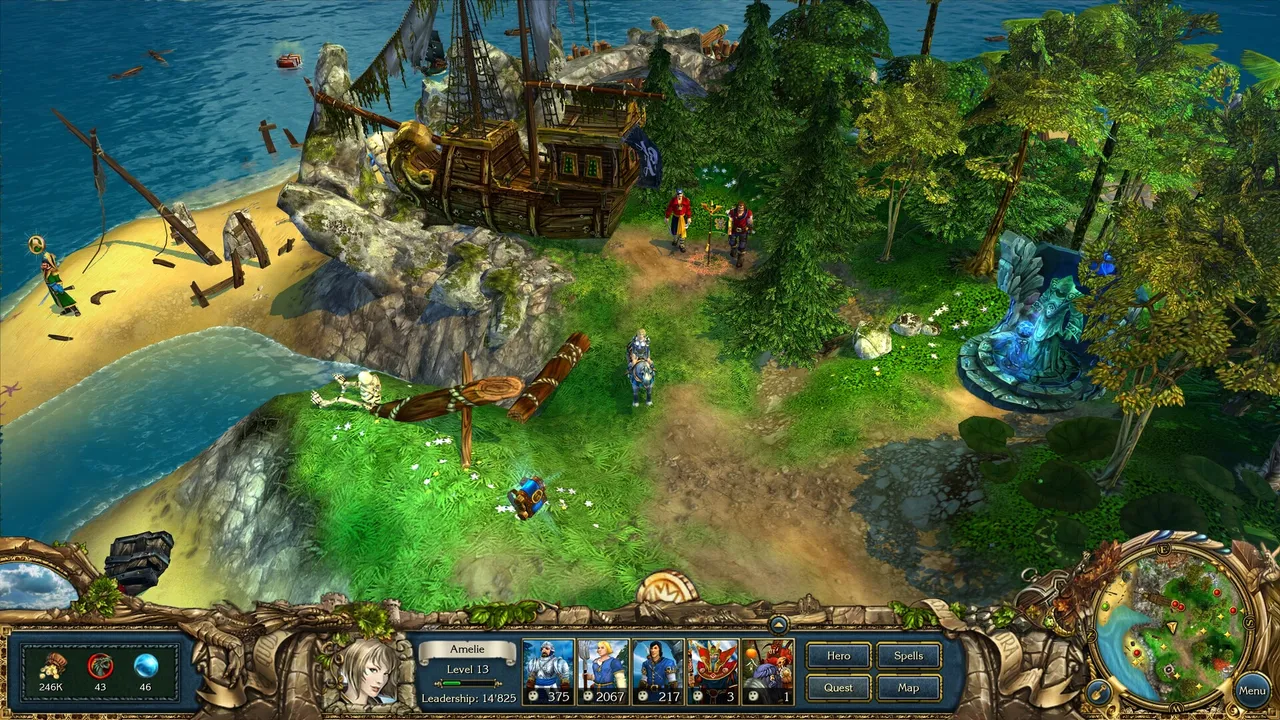 King's Bounty: Crossworlds screenshot