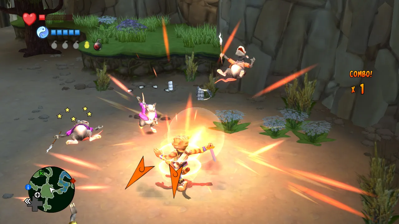 Legend of Kay Anniversary screenshot