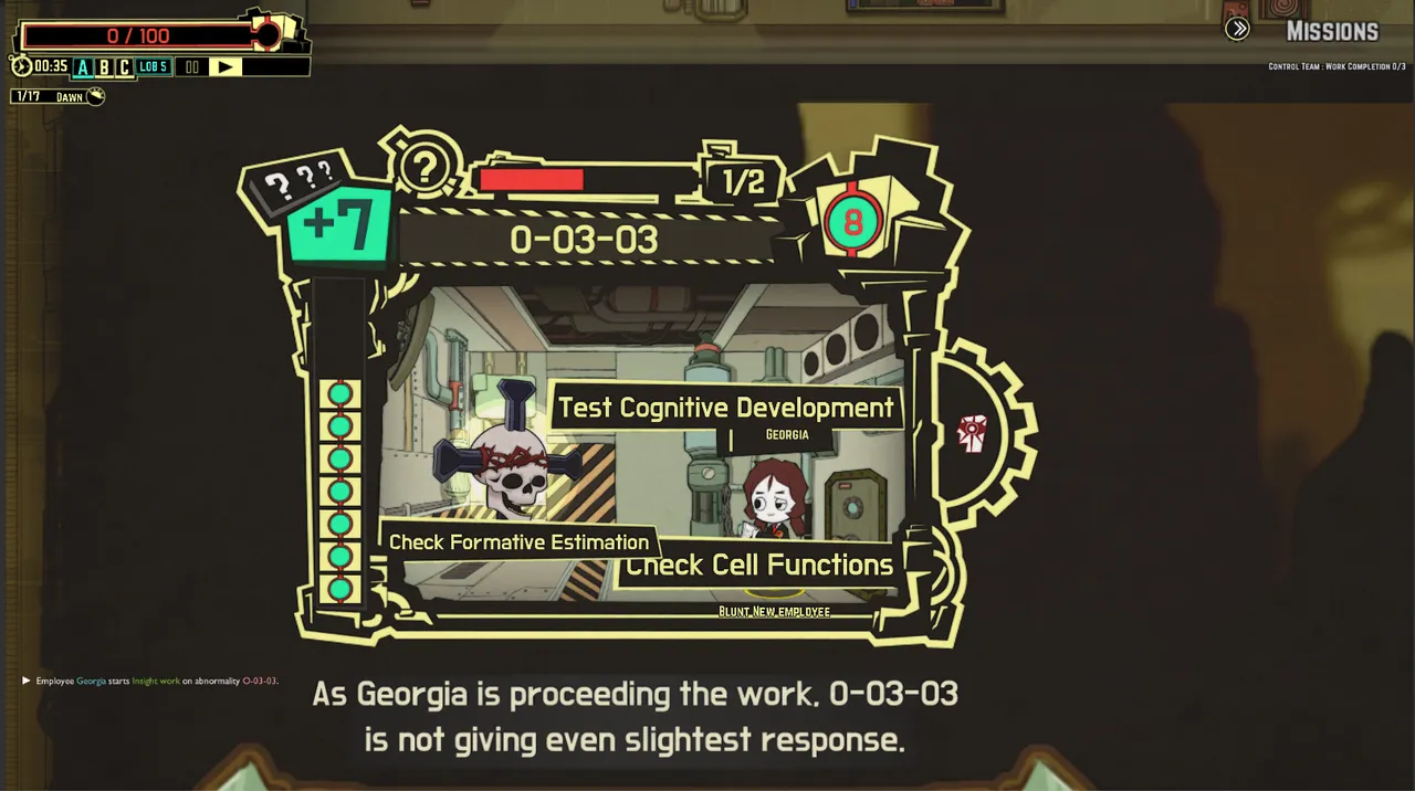 Lobotomy Corporation | Monster Management Simulation screenshot