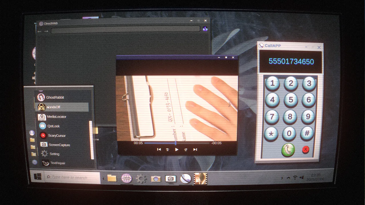 Log.in screenshot