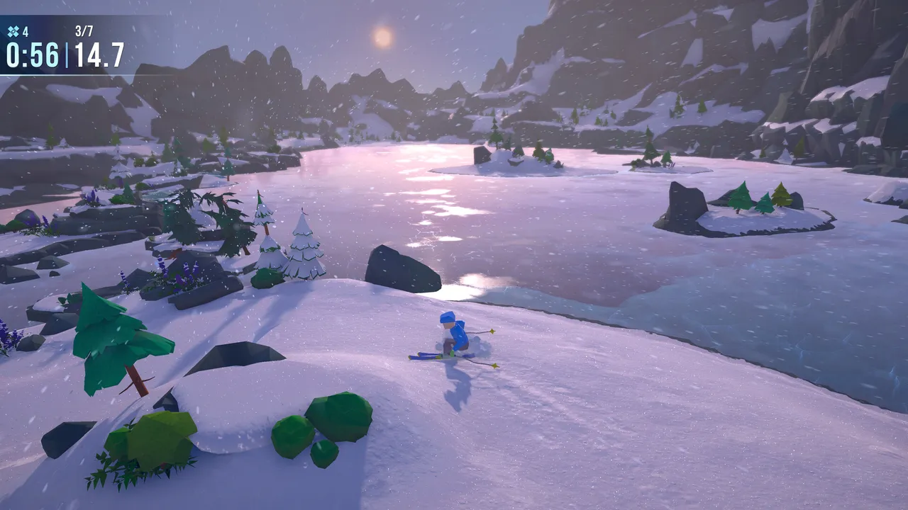 Lonely Mountains: Snow Riders screenshot