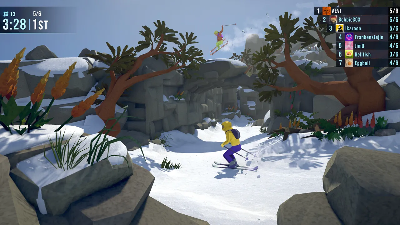 Lonely Mountains: Snow Riders screenshot