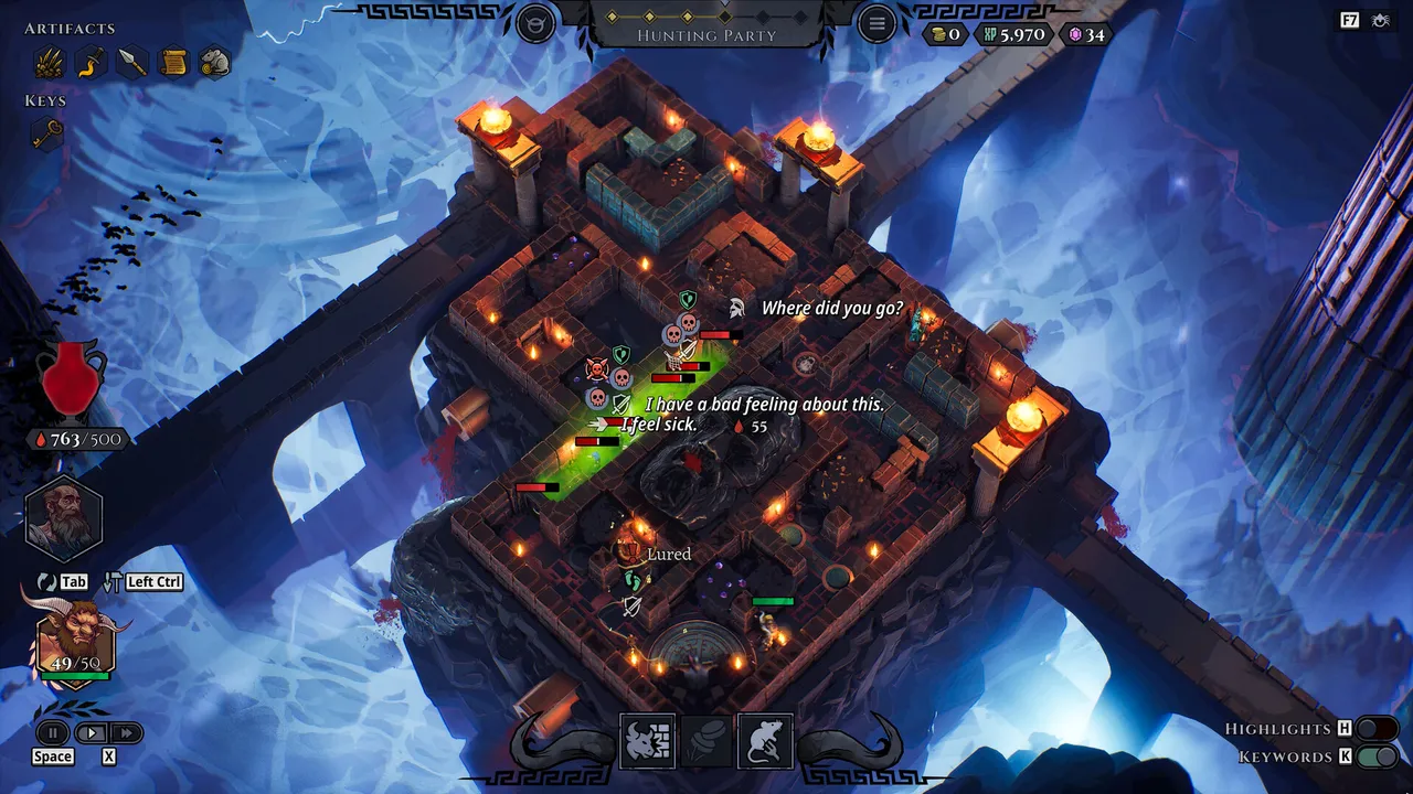 MINOS screenshot