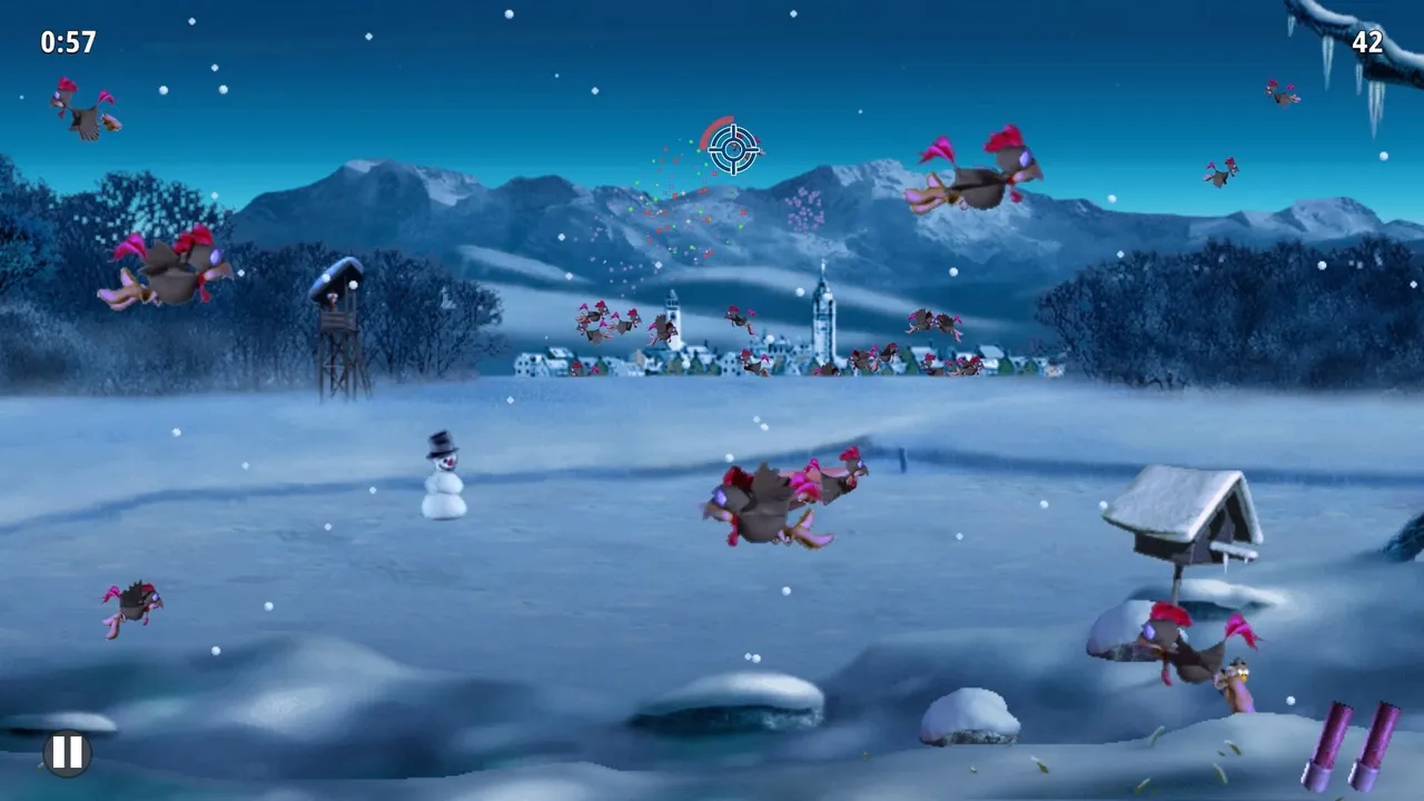 Moorhuhn Winter Edition screenshot