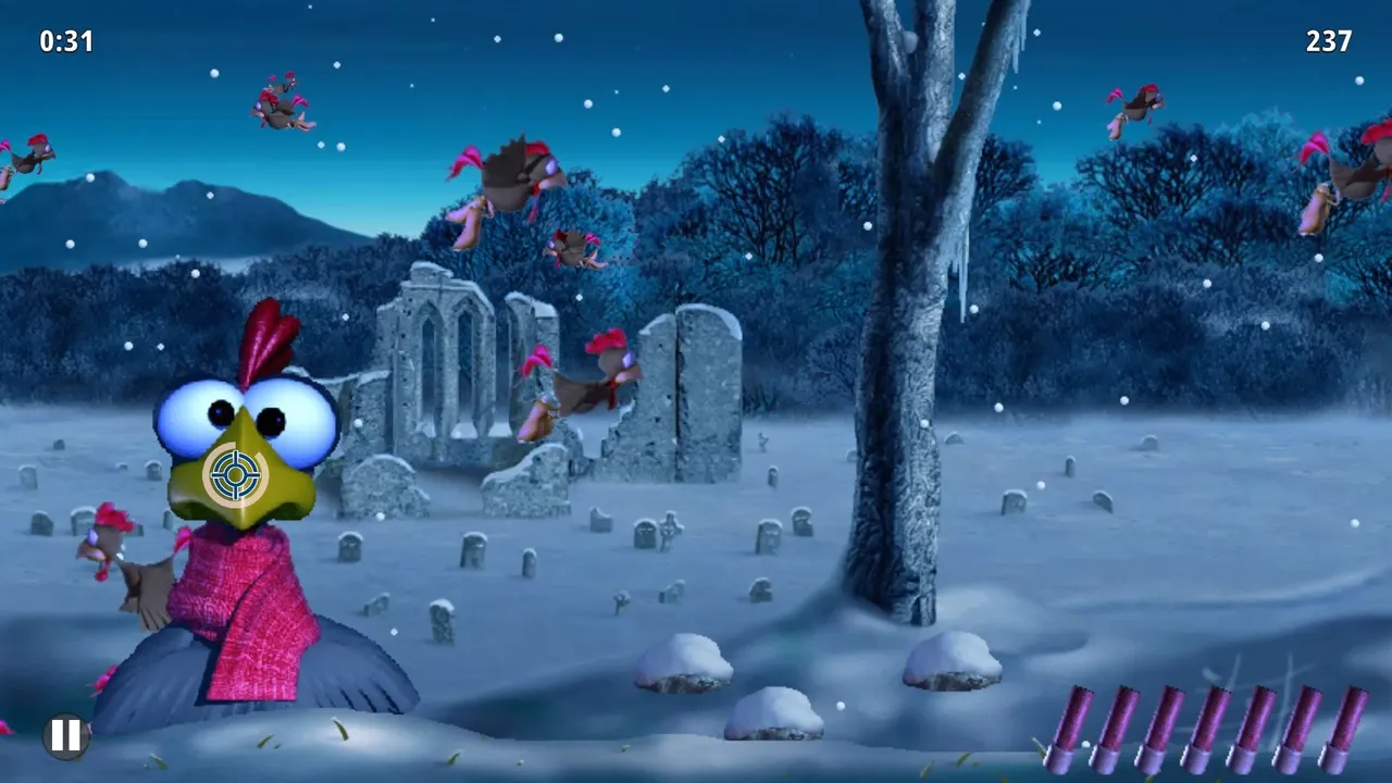 Moorhuhn Winter Edition screenshot