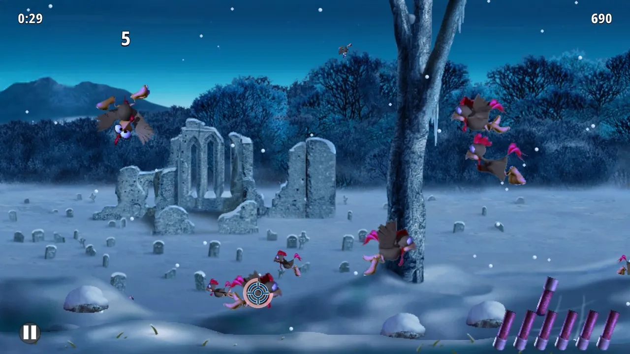 Moorhuhn Winter Edition screenshot