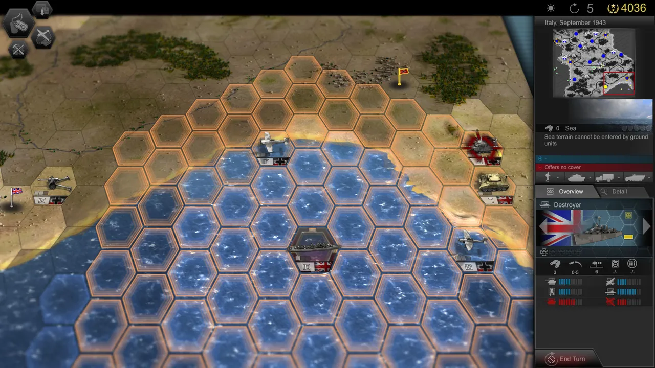 Panzer Tactics HD screenshot