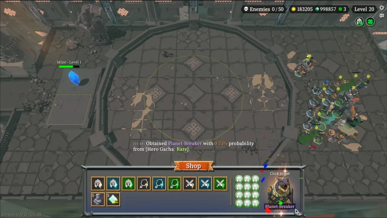 Poly TD screenshot