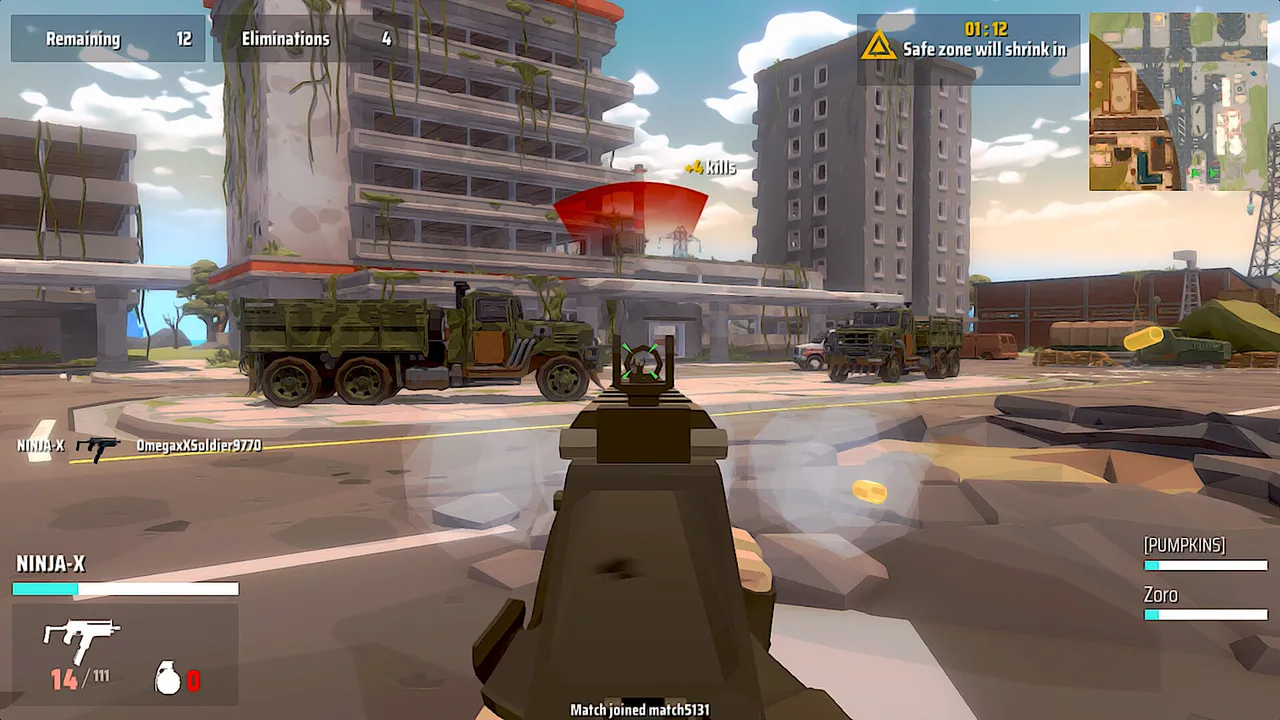 Polygon Bit Battle Royale screenshot