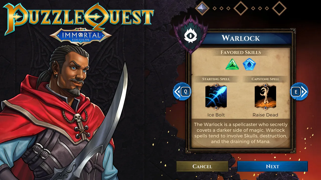 Puzzle Quest: Immortal Edition screenshot