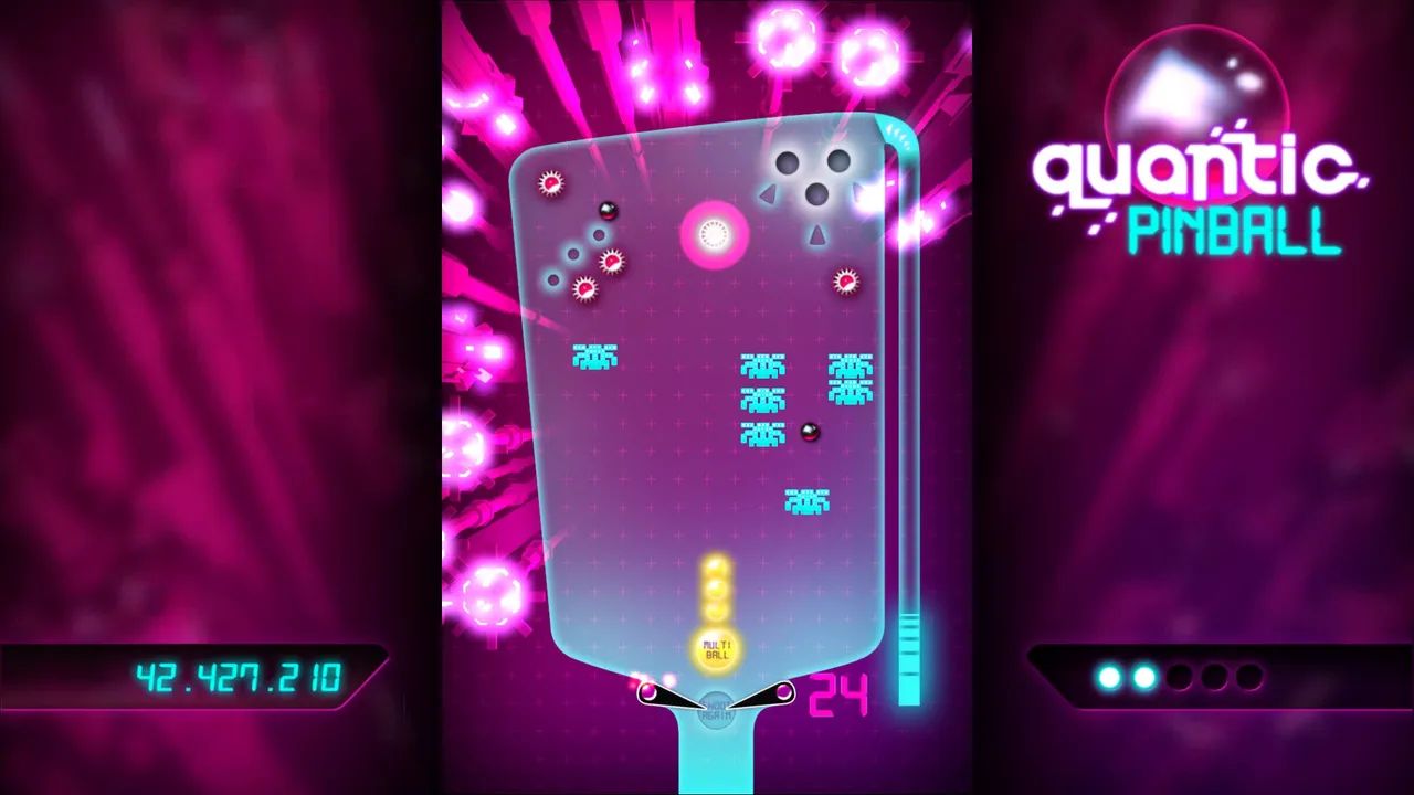 Quantic Pinball screenshot